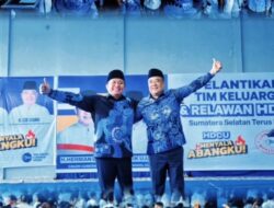 HD-CU Lantik 52 Tim Relawan Pemenangan Jelang Pemilihan Gubernur 2024