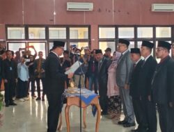 Pelantikan Pejabat Tinggi Pratama Dilingkungan pemkab Lahat