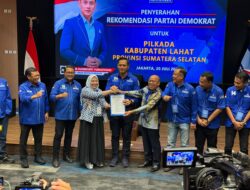 Paslon Berlian Dapatkan Tiket Dari Ketua Umum Partai Demokrat