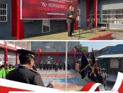 Lapas Kelas llA Lahat Gelar Upacara Hari Pengayoman Dan Syukuran ke 79 Tahun