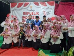 Masyarakat RT6 Kelurahan Sari Bungamas Antusias Sambut Kedatangan Bacawabup Lahat H.Haryanto