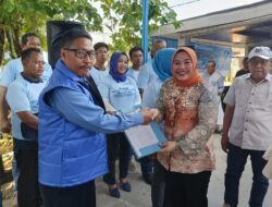 Di Pengukuhan Relawan Peseduluran,Lidyawati Tegaskan Lanjutkan Program-program H.Cik ujang