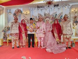 H.Haryanto Hadiri Repsesi Pernikahan Imam Dan Serli