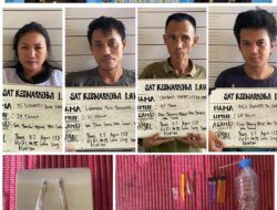 Polres Lahat Ungkap Kasus Tindak Pidana Narkotika jenis Shabu