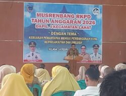 Pj.Bupati Lahat Hadiri Musrenbang RKPD 2026  Kecamatan Kota Lahat