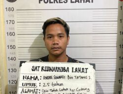 Polres Lahat Ungkap Kasus Tindak Pidana Narkotika jenis Shabu