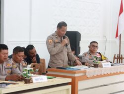 Gelar (GO) Opsnal dan Anev Kamtibmas