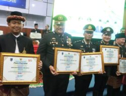Polres Lahat Terima Penghargaan dari Gubernur Sumsel dan Bupati Lahat pada HUT ke-156 Kabupaten Lahat