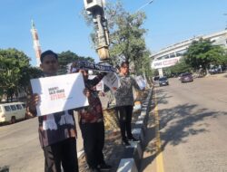 Rumah Zakat Palembang Gelar Aksi Serentak #LoveForPalestine Dukung Akses Kemanusiaan untuk Gaza