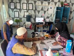 Rutan Baturaja Rutin Periksa Kesehatan WBP Lansia