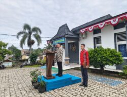 Rutan Baturaja Gelar Upacara Peringatan HUT Ke-80 Republik Indonesia dengan Khidmat