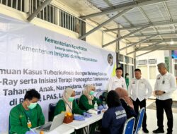Rutan Baturaja Gelar Pemeriksaan TBC Bagi Warga Binaan