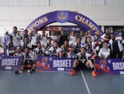 Selamat kepada Tim Basket Kemenimipas Atas Raihan Medali Emas pada Ajang PORNAS KORPRI XVII