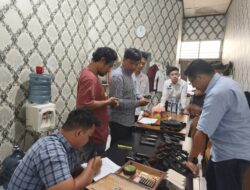 Rutan Baturaja Rutin Periksa Senjata Api dan Amunisi