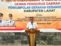 Pelantikan PGK Lahat Sukses, Dihadiri Ketua Umum dan Sekjen DPP PGK
