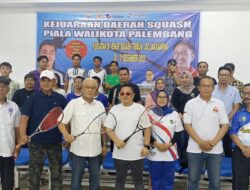 Kejuaraan Squash Piala Wali Kota Palembang 2025 Digelar, Fokus Cetak Atlet Berprestasi