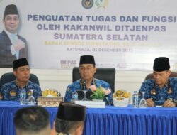 Kakanwil Ditjenpas Sumsel Laksanakan Penguatan Tugas dan Fungsi di Rutan Baturaja