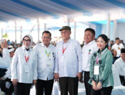 Presiden Prabowo Umumkan Swasembada Pangan, Bupati Banyuasin Terima Satyalencana Wira Karya