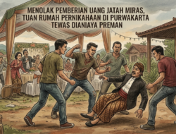 Tragedi Berdarah di Pesta Pernikahan: Ayah Pengantin Tewas Dianiaya Preman Gara-Gara Uang Miras