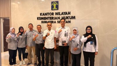 Kanwil Kemenkum Sumsel Dorong Perlindungan Merek UMKM Lahat Melalui Koordinasi dan Konsultasi Pendaftaran Merek