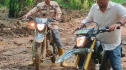 Jefran Azsyapputra Kadis PUPR Lahat Dampingi Komandan Korem 044/Gapo Dalam Kegiatan (TMMD)