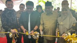 Bursah Zarnubi Bupati Lahat Dampingi Gubernur Sumsel Herman Deru Resmikan Rumah Sakit RA Bunda Assalam