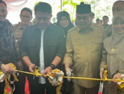 Bursah Zarnubi Bupati Lahat Dampingi Gubernur Sumsel Herman Deru Resmikan Rumah Sakit RA Bunda Assalam