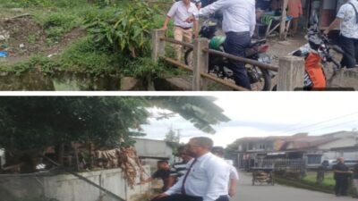 Respon Cepat Pemerintah Atasi Banjir Kadis PUPR Lahat Jeffran Azsyapputra Tinjau Lokasi Titik Rawan Banjir