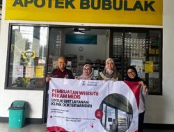 Tim Pengabdian Masyarakat Sukses Kembangkan Website Apotek Bubulak Guna Digitalisasi Layanan Pasien