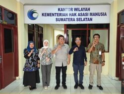 Kanwil KemenHAM Sumsel Terima Kunjungan Deputi Pemantauan dan Investigasi Badan Pengendalian Pembangunan dan Investasi Khusus (BAPPISUS)