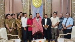Kakanwil KemenHAM Sumatera Selatan Dampingi Sekjen HKBP Pdt. Rikson Mangapul Hutahean, M.Th. pada Kunjungan Audiensi di Kantor Gubernur Sumatera Selatan