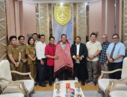 Kakanwil KemenHAM Sumatera Selatan Dampingi Sekjen HKBP Pdt. Rikson Mangapul Hutahean, M.Th. pada Kunjungan Audiensi di Kantor Gubernur Sumatera Selatan