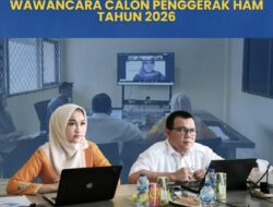 Kanwil KemenHAM Sumsel Laksanakan Hari Pertama Seleksi Wawancara Calon Penggerak HAM Tahun 2026