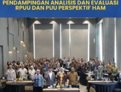 Kanwil Kementerian HAM Sumsel Ikuti Bimtek Konsinyasi Pendampingan Analisis dan Evaluasi RPUU dan PUU Perspektif HAM