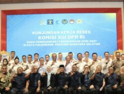 Komisi XIII DPR RI Apresiasi Kinerja Kanwil KemenHAM Sumsel dalam RDP Kunjungan Kerja Reses Masa Persidangan I Tahun Sidang 2026–2027