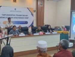 Kanwil KemenHAM Sumsel Perkuat Kapasitas HAM Masyarakat Desa Muara Gula Baru Kabupaten Muara Enim